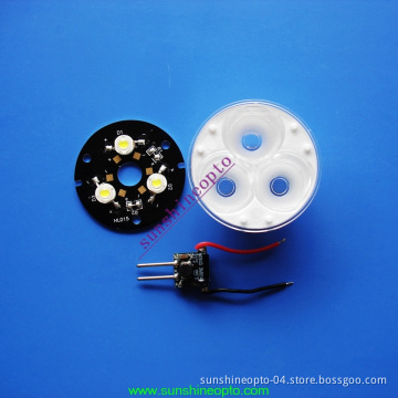 Triple Lens with LED PCB Module (HH-ST01A)